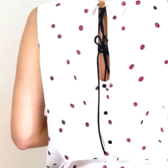 Zara ladybug top ,Size S - Picture 2 of 3